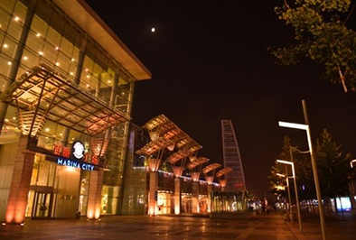 Belle Plaza lighting real scene