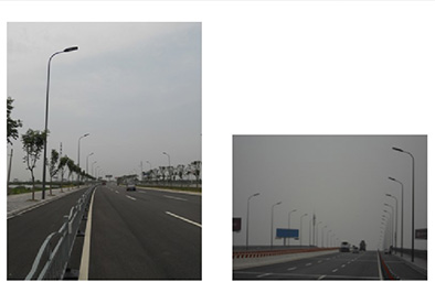 Ningbo Yongjin Expressway Connecting Line Tongtu Road Lighting Project